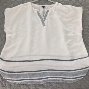 Talbot’s Plus Linen popover